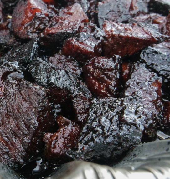 Hardcore BBQ Brisket Burnt Ends
&ndash; The Que Club