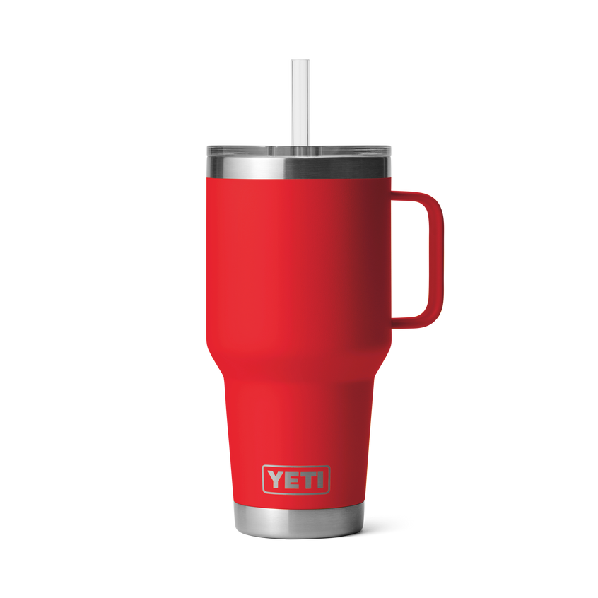 YETI Rambler 35oz (994ml) Straw Mug in Rescue Red