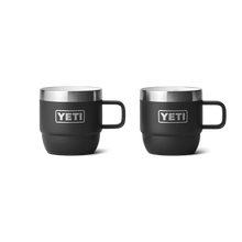 Load image into Gallery viewer, YETI "Rambler" 6oz Stackable Espresso Mugs (2 Pack)