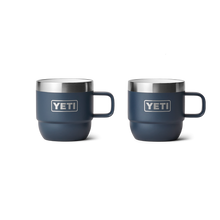 Load image into Gallery viewer, YETI "Rambler" 6oz Stackable Espresso Mugs (2 Pack)