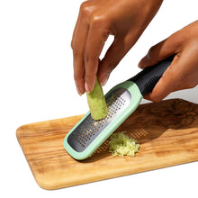 Load image into Gallery viewer, OXO "Good Grips" Etched Garlic & Ginger Zester