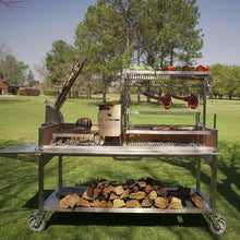 Load image into Gallery viewer, Tagwood BBQ "BBQ06SS" XL Argentine Wood Fire & Charcoal Grill