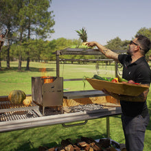 Load image into Gallery viewer, Tagwood BBQ "BBQ26SS" XL Argentine Wood Fire & Charcoal Grill