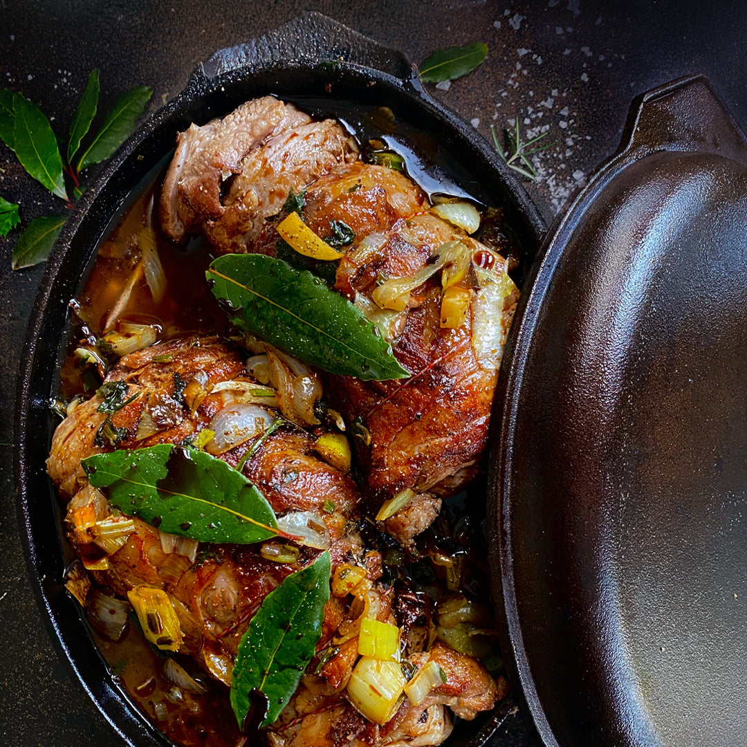 Ironclad "The Old Dutch" 4.5L Double Dutch Oven