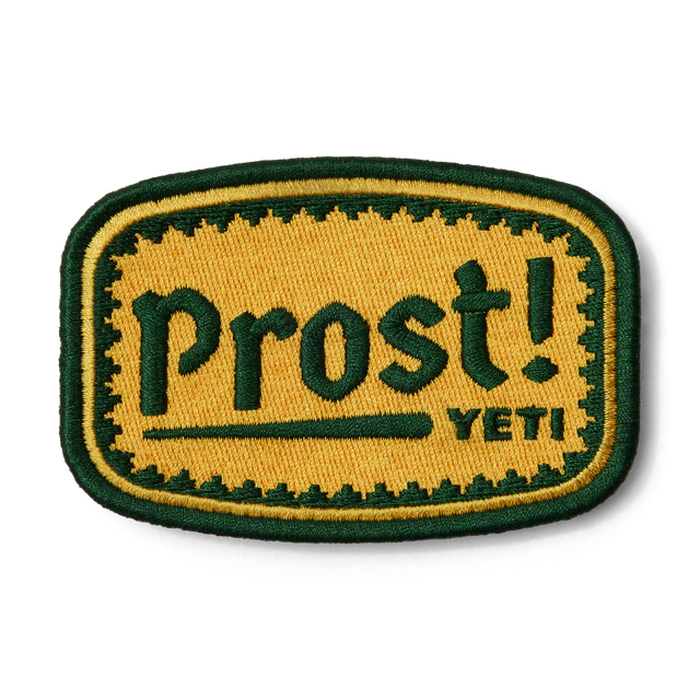 YETI Collectors Patch, Prost in Yellow