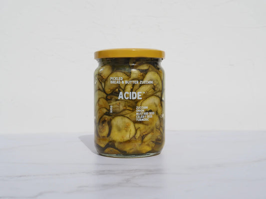 ACIDE "Bread & Butter Zucchini Pickles"