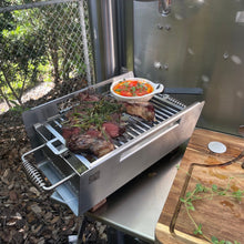 Load image into Gallery viewer, Tagwood BBQ "BBQ07SS" Table-Top Warming Brazier