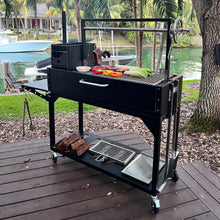 Load image into Gallery viewer, Tagwood BBQ "BBQ03SI" Argentine Santa Maria Wood Fire & Charcoal Grill