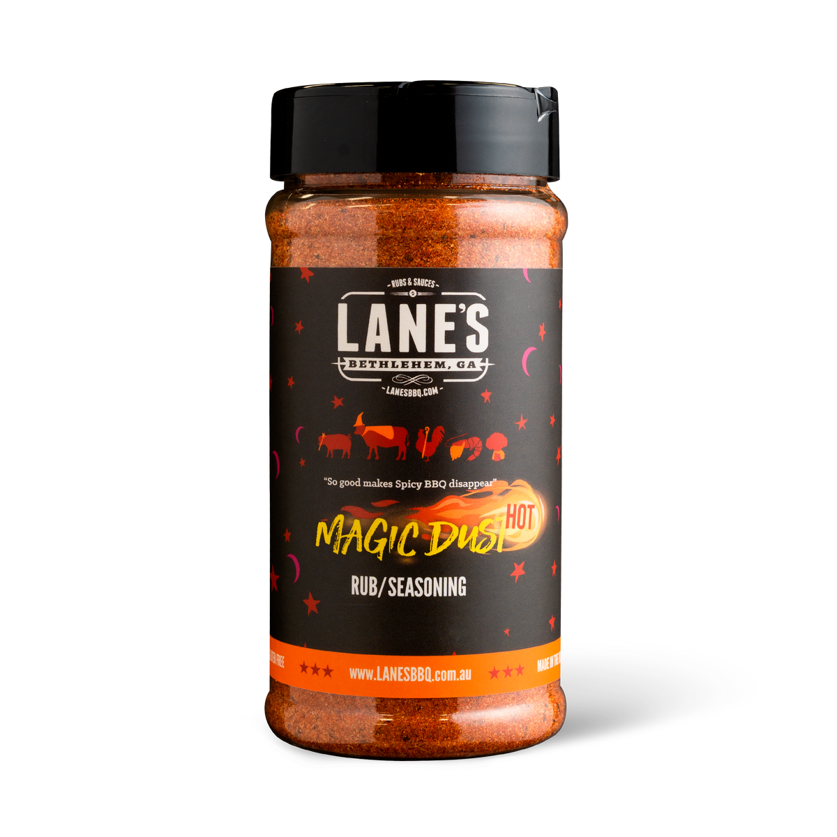 Lane's BBQ "Magic Dust HOT" Rub 331g