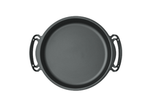Load image into Gallery viewer, AUS-ION &#39;QUENCHED&#39; 30cm Seasoned Wrought Iron Dual Handle &#39;Bigga&#39; Pan
