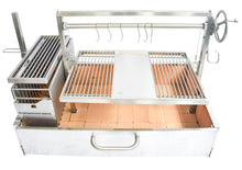 Load image into Gallery viewer, Tagwood BBQ "BBQ25SS" Built-In Santa Maria Argentine Charcoal & Woodfired Parrilla Grill