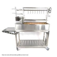 Load image into Gallery viewer, Tagwood BBQ "BBQ03SS" Argentine Santa Maria Wood Fire & Charcoal Grill