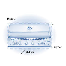 Load image into Gallery viewer, Napoleon "Built-In" 700 Series 44 RBI with Dual Infrared Rear and Bottom Burners