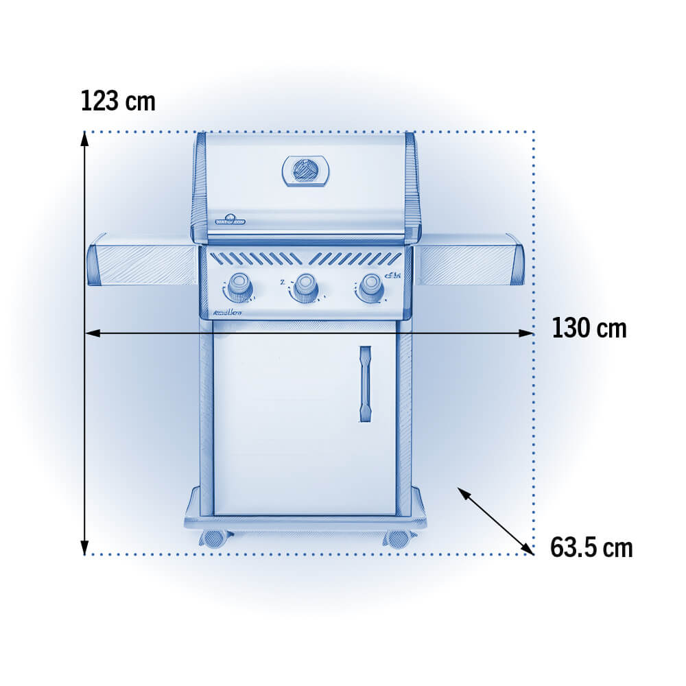 Napoleon "Rogue" PRO 425 SB with Side Burner