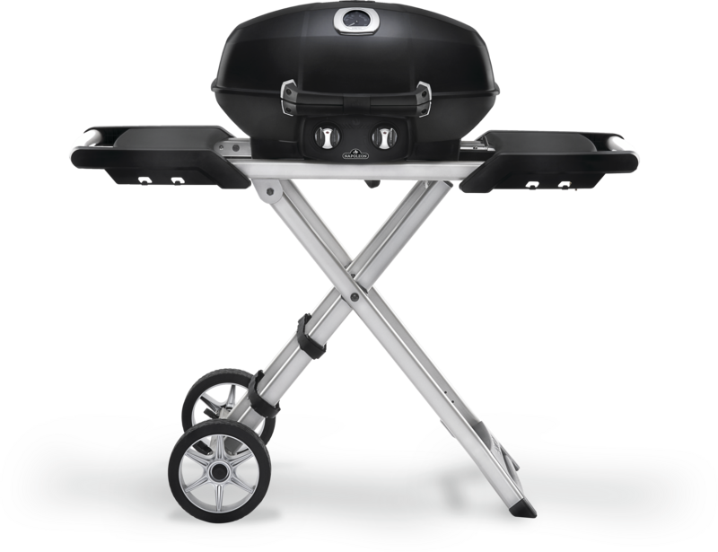 Napoleon "TravelQ" Portable Gas Grill PRO285X with Scissor Cart