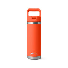 Load image into Gallery viewer, YETI "Rambler" 18oz Bottle w/ Straw Cap