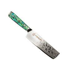 Load image into Gallery viewer, Chef Supply Co. "Nakiri Vegetable Knife 18cm" Sea Creature Series