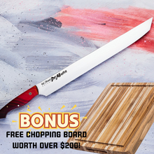 Load image into Gallery viewer, Cut Throat "PitMaster" 12" Brisket Slicing Knife