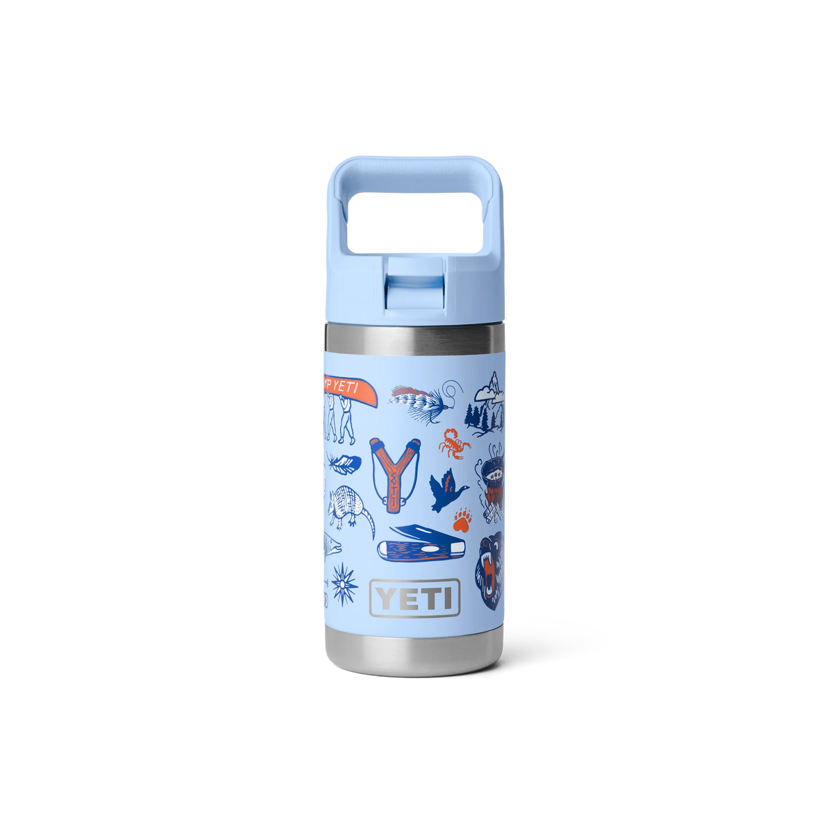 YETI Rambler Jr 12oz (355ml) Kids Bottle in Big Sky Summer Camp