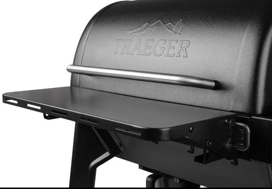 “Traeger "P.A.L. Pop-And-Lock System" - Woodridge Folding Front Shelf