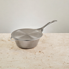 Load image into Gallery viewer, Solidteknics "nöni" 2.5L Saucepan + 23cm Skillet Lid Set