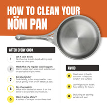 Load image into Gallery viewer, Solidteknics "nöni" 4.5L Saucepan + 27cm Skillet Lid Set