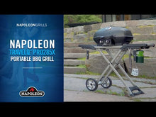 Load and play video in Gallery viewer, Napoleon "TravelQ" Portable Gas Grill PRO285X with Scissor Cart