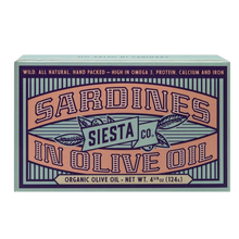 Load image into Gallery viewer, Siesta Co "Sardines" - Extra Virgin Olive Oil