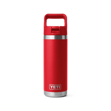 Load image into Gallery viewer, YETI "Rambler" 18oz Bottle w/ Straw Cap