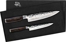 Load image into Gallery viewer, Shun "Premier" 2-Piece Utility + Chef's Knife Set