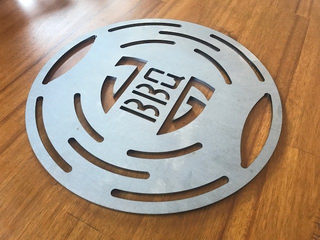 JG BBQ "18 inch Deflector Plate" (PRO-Q & Fornetto)
