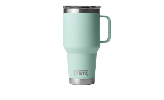 YETI Rambler 30oz (887ml) Stronghold Travel Mug in Seafoam
