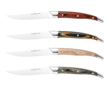 Load image into Gallery viewer, Wilkie Bros. "Pakkawood Steak Knife Set" 4 Piece