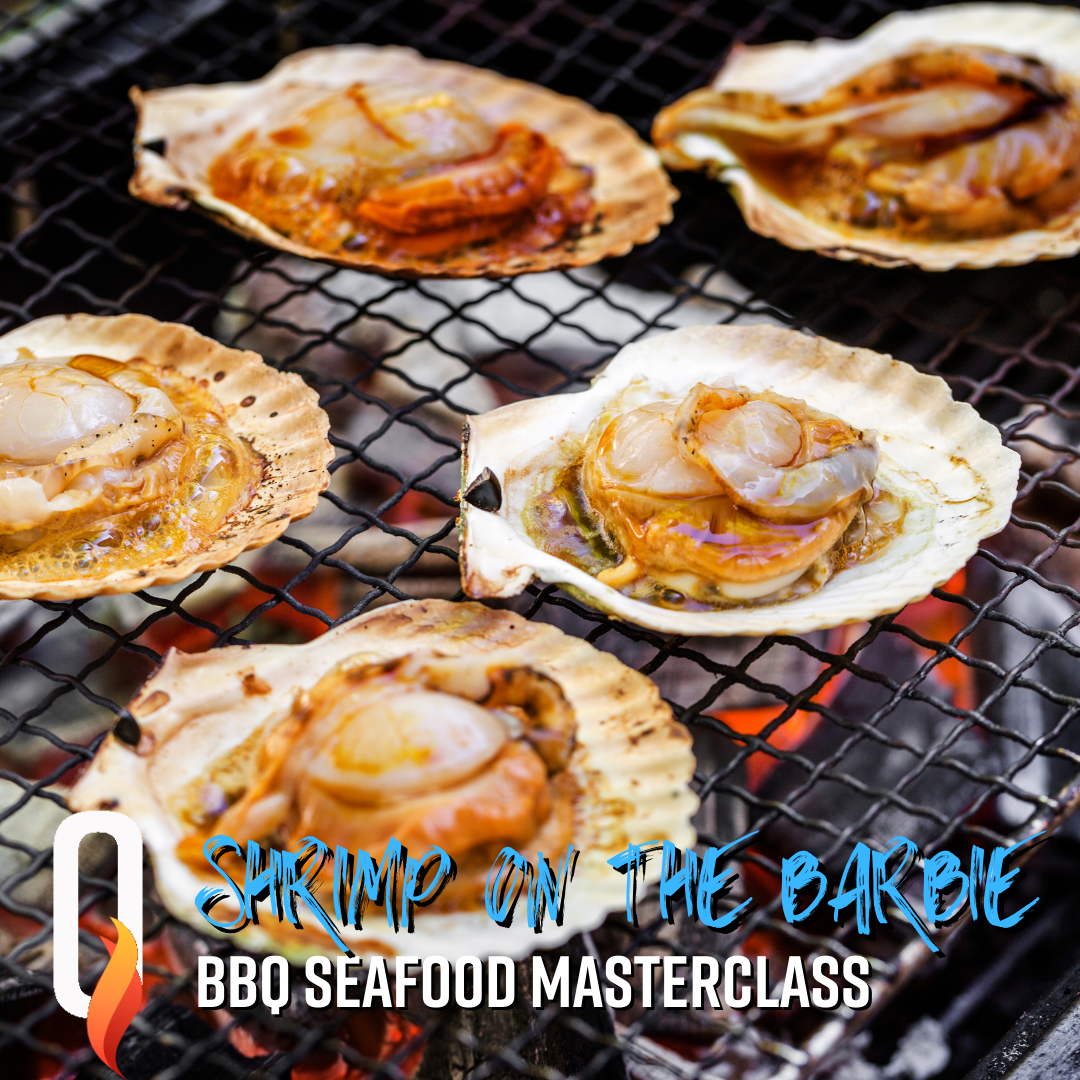 Shrimp on the Barbie: A Seafood Masterclass - The Que Club