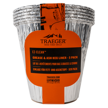 Load image into Gallery viewer, Traeger &quot;EZ-Clean Grease &amp; Ash Keg Liners&quot; - 5 Pack
