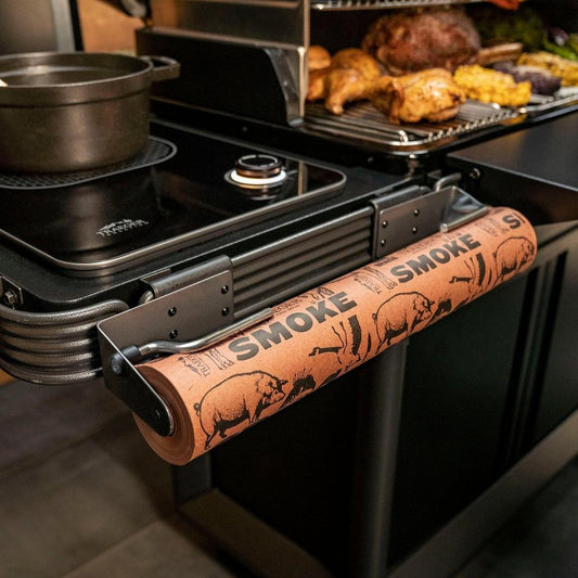 Traeger "P.A.L. Pop-And-Lock Roll Rack"