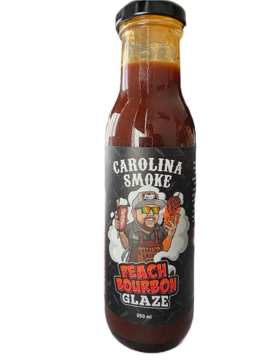 Carolina Smoke "Peach Bourbon" Glaze