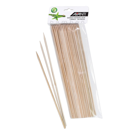 Avanti " Bamboo Skewers" 30cm x100 pieces