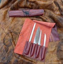 Load image into Gallery viewer, Maka Leathergoods &quot; Tea-Towel Knife Roll&quot;
