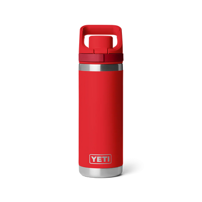 YETI Rambler 18oz (532ml) Flip Chug Bottle in Rescue Red