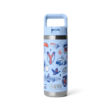Load image into Gallery viewer, YETI "Rambler" 18oz Straw Bottle
