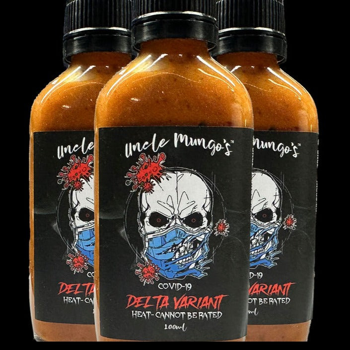 Uncle Mungo's "COVID-19 Delta Variant" Hot Sauce