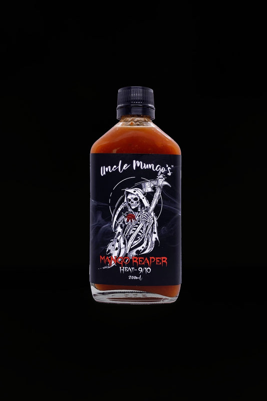 Uncle Mungo's " Mango Carolina Reaper" Hot Sauce