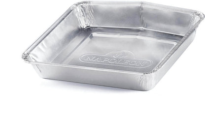 Napoleon "TravelQ" Disposable Aluminium Grease Trays (Pack of 5)