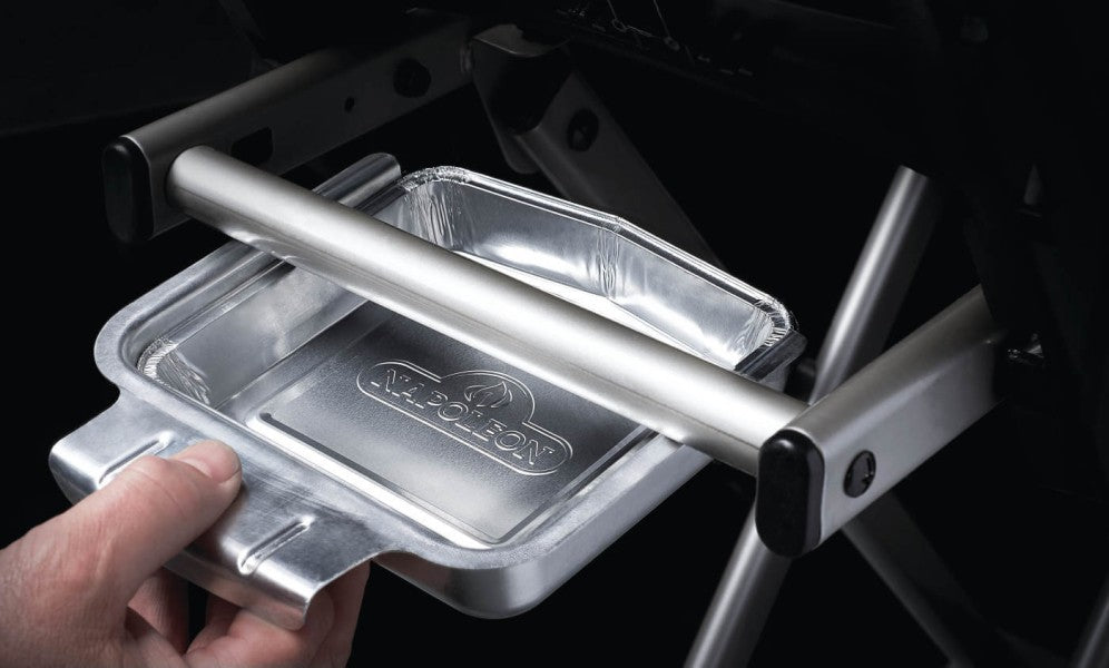 Napoleon "TravelQ" Disposable Aluminium Grease Trays (Pack of 5)