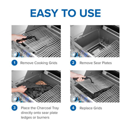 Napoleon "Cast Iron Charcoal and Smoker Tray"