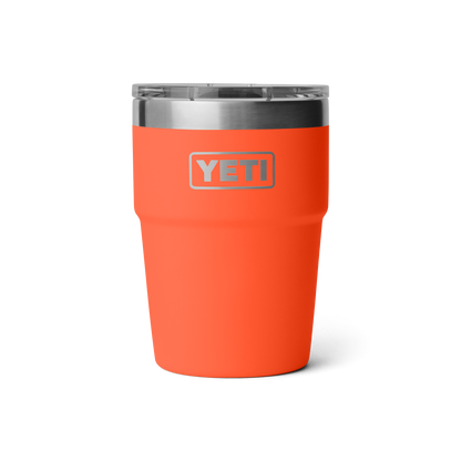 YETI Rambler 16oz (473ml) Stackable Cup in Papaya