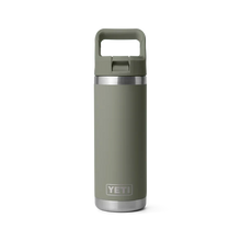 Load image into Gallery viewer, YETI "Rambler" 18oz Straw Bottle
