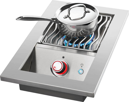 Napoleon "Built-in" 700 Series Single Range Top Burner with Stainless Steel Cover