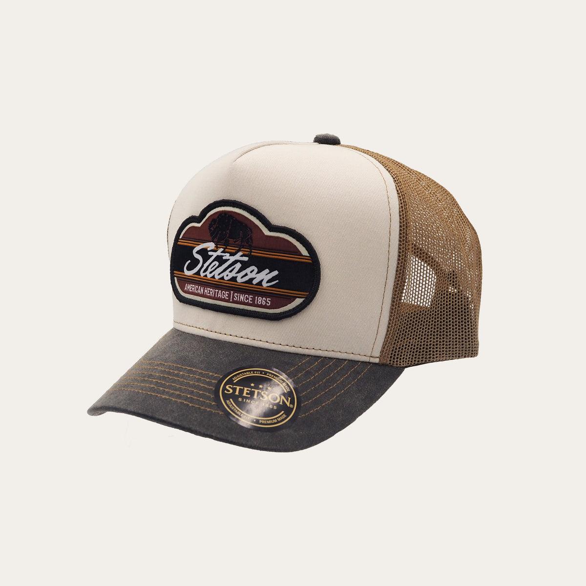 Stetson "Bison" Trucker Cap
